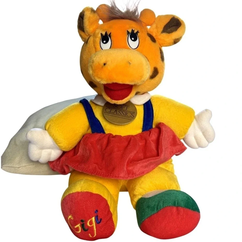 Vintage Gigi Giraffe Plush Toy 1993 Toys‎ R Us Rare Geoffrey Soft Classics 16